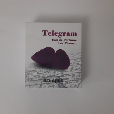 ادوپرفیوم TELEGRAM WOMAN اسکلاره حجم 85میلی لیتر
