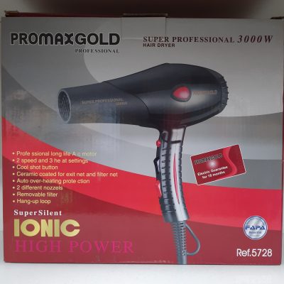 سشوار حرفه‌ ای پرومکس گلد REF-5728 ا Pro Max Gold