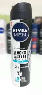 اسپری بدن 48 ساعته بلک اند وایت اینویزیبل فرش مردانه نیوآ
