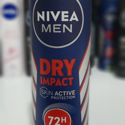 اسپری ضد تعریق مردانه درای ایمپکت 72 ساعته Dry Impact نیوا