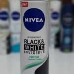 اسپری زنانه نیوا مدل بلک اند وایت فرش آنتی باکتریال Nivea Fresh Anti Bacterial Spray 150ml