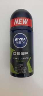 مام رول مردانه نيوآ Nivea مدل ديپ بلک کربن آمازونيا Deep Black Carbon Amazoniaحجم 50 ميل
