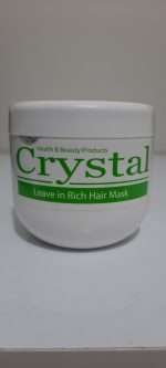 ماسک موی مغذی کریستال مدل بدون آبکشی حجم 500 میلی لیتر