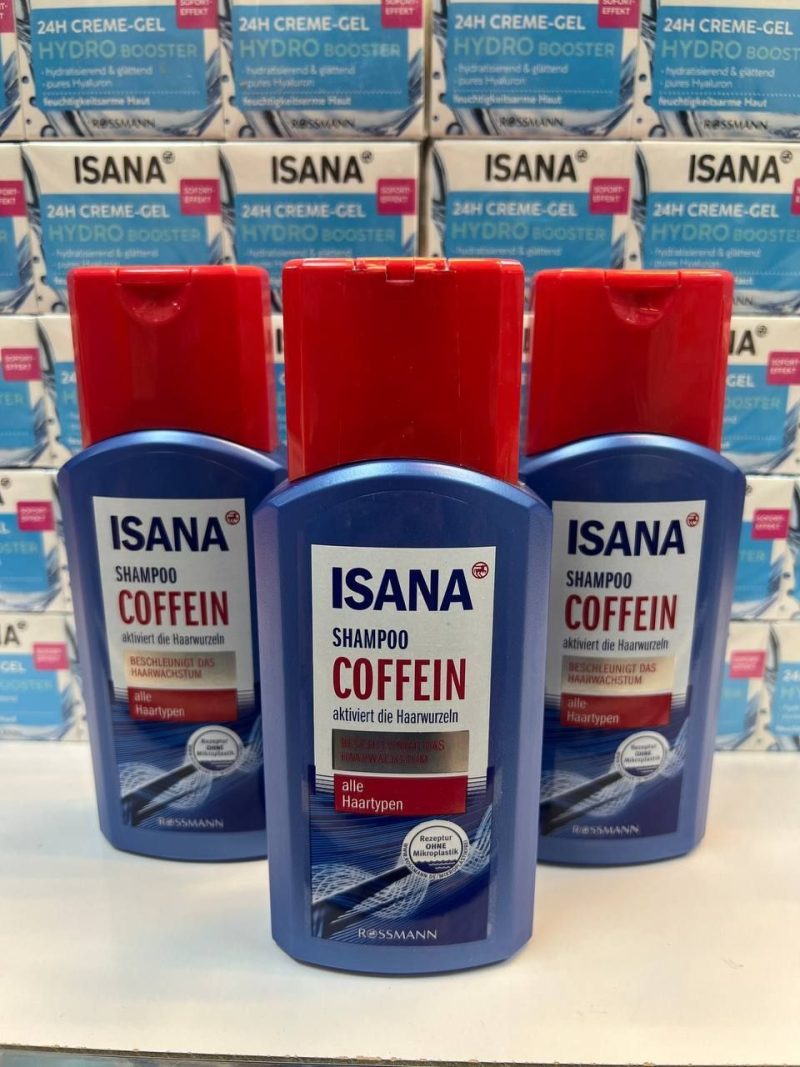 شامپو کافئین ایسانا ضد ریزش مو Rossmann Isana Caffeine