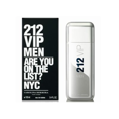 ادکلن ۲۱۲ وی آی پی مردانه Carolina Herrera 212 VIP Men حجم 100میل