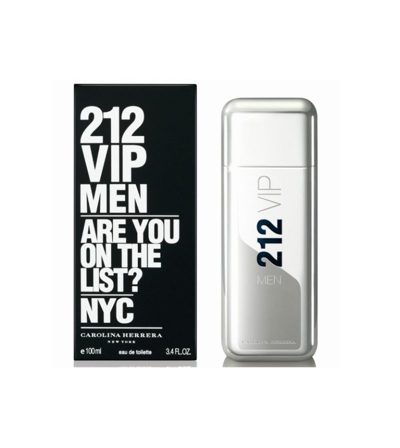 ادکلن ۲۱۲ وی آی پی مردانه Carolina Herrera 212 VIP Men حجم 100میل