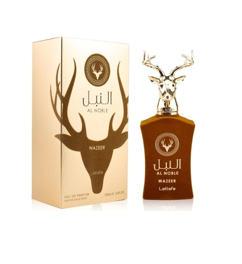 عطر ادکلن لطافه النبل وزیر Lattafa Al Noble Wazeer حجم 100 میل