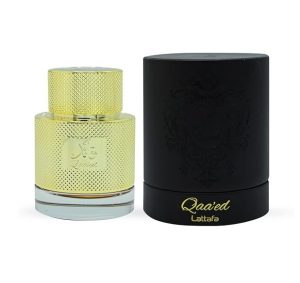 عطر ادکلن قائد طلایی برند لطافه Qaaed Lattafa حجم 100 میل