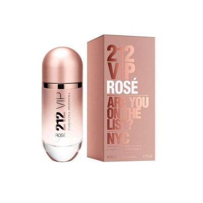 ادکلن کارولینا هررا 212 وی آی پی رز Carolina Herrera 212 VIP Rose حجم 80میل