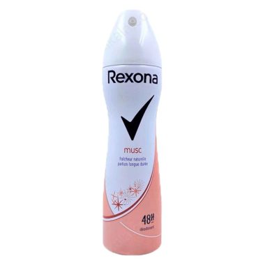 اسپری ضد تعریق رکسونا زنانه مدل ماسک Rexona Musc حجم 200 میل