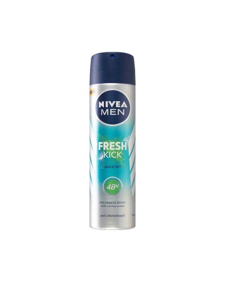 اسپری ضد تعریق مردانه نیوا Fresh Kick فرش کیک Nivea حجم 150 میل