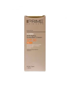 ضدآفتاب جوان کننده پرایم PRIME مدل11 SPF50 مدل INVISIBLE ANTI AGING