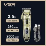 ماشین اصلاح موی سر و صورت وی جی ار VGR مدل V-005 - تصویر 3