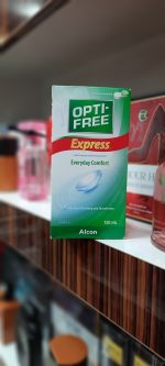 محلول شستشوی لنز اپتی فری مدل اکسپرس Express حجم 120 میلی لیتر - تصویر 4