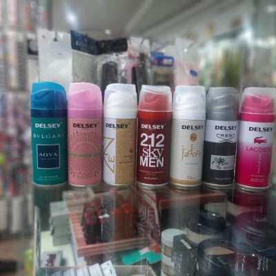 اسپری بدن دلسی DELSEY 150 میل با 36 رایحه