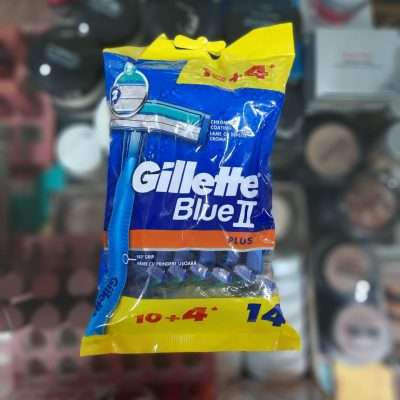 خودتراش دو لبه ژیلت مدل Blue 2 plus بسته 14 1عددی (6)