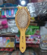 برس چوبی بامبو کرم رنگ - تصویر 2