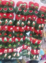 کش مو با طرح شب یلدا - تصویر 2