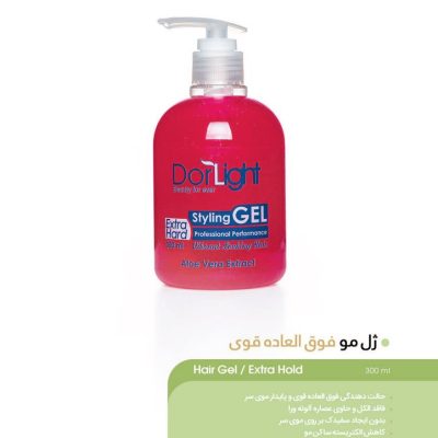 ژل مو فوق العاده قوی درلایت حجم 300 میل Dorlight