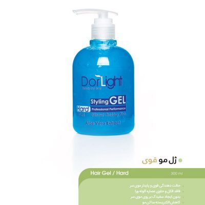 ژل مو قوی درلایت حجم 300 میل Dorlight