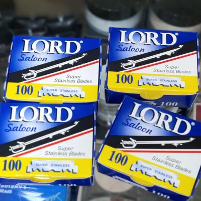 تیغ لرد بسته 100 عددی lord salon