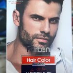 شامپو رنگ آقایان فاربن مشکی طبیعی 1.0 مناسب انواع موها Farben