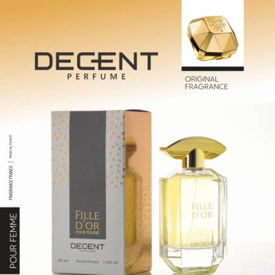 ادکلن دیسنت فایل دور Fille ِDor حجم 100 میل رایحه لیدی میلیون