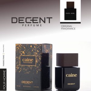 ادکلن مردانه دیسنت DECENT مدل caine حجم 100 میل رایحه لالیک