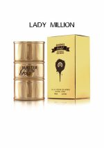 ادکلن مستر اف گلد نیو برند NEW BRAND MASTER OF GOLD حجم 100 میل رایحه لیدی میلیون