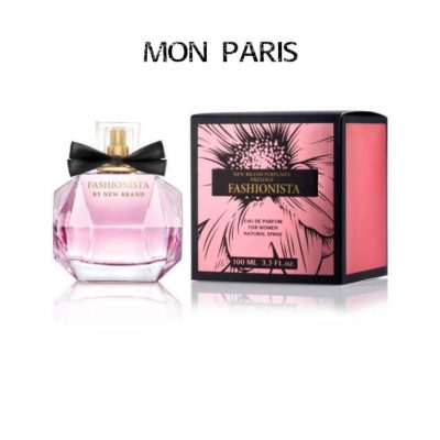 ادو پرفیوم نیو برند مدل FASHIONISTA حجم 100 میلی‌لیتر رایحه مون پاریس