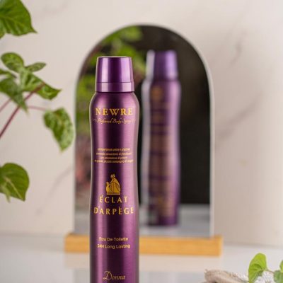 اسپری خوشبو کننده NEWRE نیوره رایحه اکلت لانوین حجم 200 میل