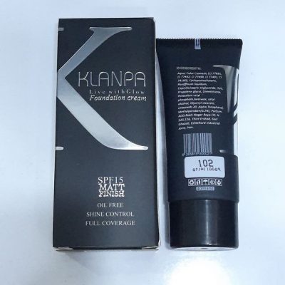 کرم پودر کلانپا KLANPA شماره 102 SPF 15 MATT FINISH