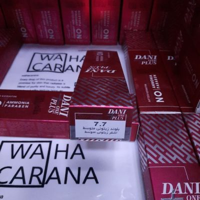 رنگ مو دنی وان پلاس DANI ONE PLUS بدون آمونیاک شماره 7.7 بلوند زیتونی متوسط حجم 100 میلی لیتر