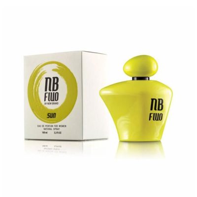 ادوپرفیوم زنانه نیو برند (New brand) مدل Fluo Sun حجم 100 میلی‌لیتر رایحه پارادیسو