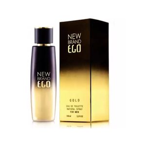 عطر ادو تویلت مردانه نیوبرند مدل اگو گلد حجم ۱۰۰ میلی لیتر رایحه وان میلیون
