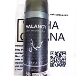 اسپری بدن Valancy والانسی رایحه حیاتی حجم 200 میل