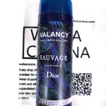 اسپری بدن Valancy والانسی رایحه ساواژ دیور حجم 200 میل