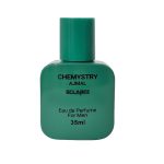 عطر جیبی مردانه اسکلاره مدل chemystry Ajmal با رایحه خنک، چوبی، مرکباتی، تند حجم 35 میلی‌لیتر