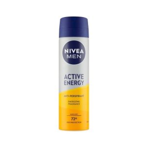 اسپری ضد تعریق مردانه نیوآ اصلی آلمانی اکتیو انرژی Nivea Men Active Energy antiperspirant 150ml