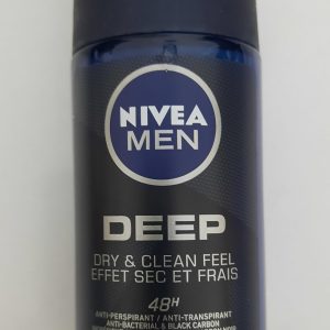 مام رول دئودورانت مردانه نیوا دیپ (مشکی) حجم 50 میلMen Deep Dry and clean feel Roll On Deodurant